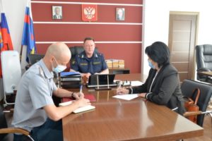 Начальник УФСИН России по Оренбургской области совместно с председателем ОНК провели личный прием